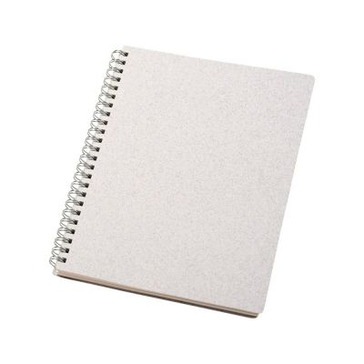 Блокнот Bianco формата A5 на гребне, белый-0