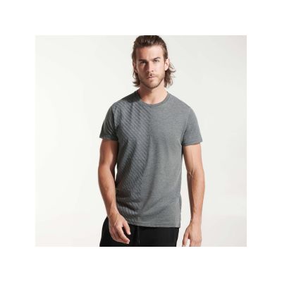 Футболка Baku мужская, меланжевый эбеновый-4