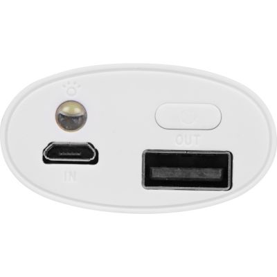 Портативное зарядное устройство Спайк, 8000 mAh, синий-4