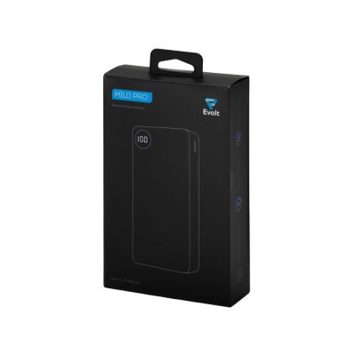 Внешний аккумулятор Mild Pro c быстрой зарядкой QC/PD, 20 000 mAh, серый-9