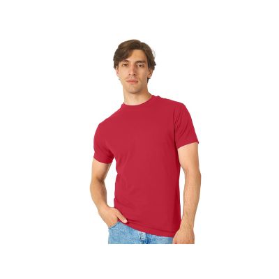 Футболка HD Fit короткий рукав с эластаном, мужская, красный-0