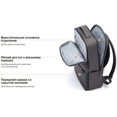 Рюкзак Xiaomi Commuter Backpack Light Gray XDLGX-04 (BHR4904GL)-4