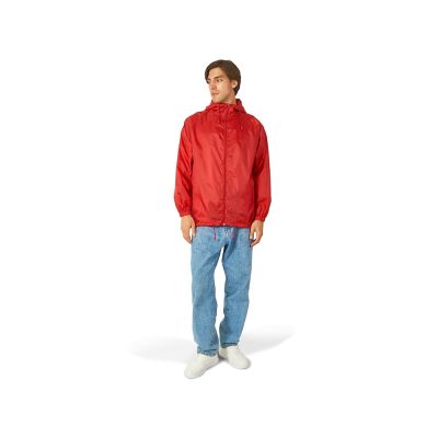 Ветровка Promo мужская с чехлом, красный-3