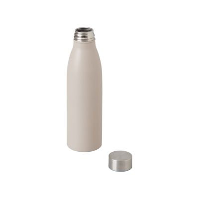 Стальная бутылка Rely, 650 мл, бежевый-2