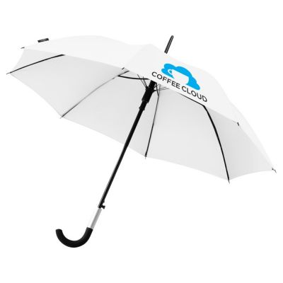 Зонт-трость Arch полуавтомат 23, белый-4