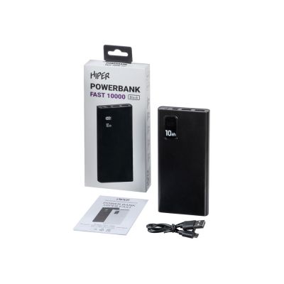 Портативный внешний аккумулятор FAST 10000 Black-7