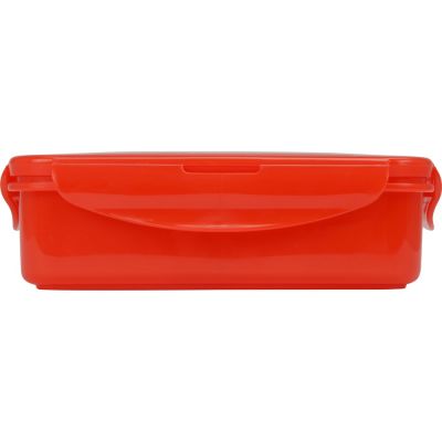 Герметичный ланч-бокс Foody с двумя секциями, 650мл, красный-4
