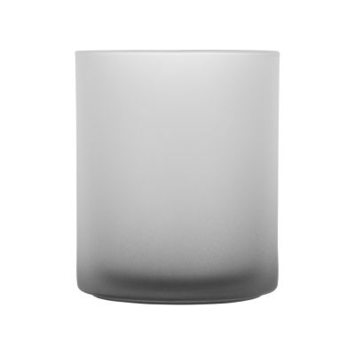 Стеклянная матовая кружка с градиентом для сублимации, черный Ombre Sub-3