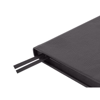 Ежедневник А5 датированный Megapolis Nappa на 2026, черный-4