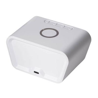 Настольные часы с функцией беспроводной зарядки Wake, 10 Вт-6