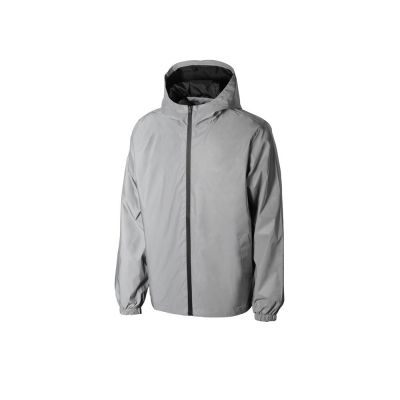 Ветровка светоотражающая 2XL, серебристый-5