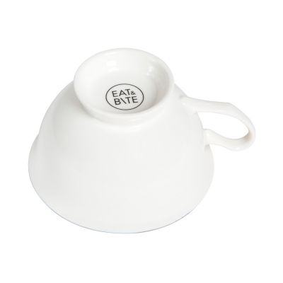 Чайная пара с серебрянной каймой, 200мл-2