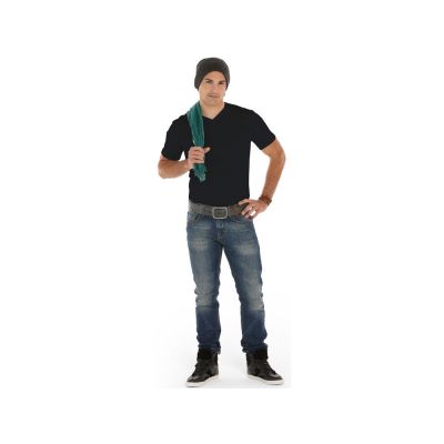 Футболка Heavy Super Club мужская с V-образным вырезом, черный-9