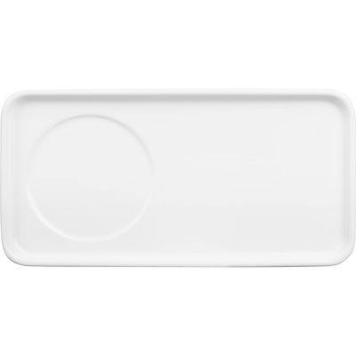 Чайная пара Bristol: блюдце прямоугольное, чашка, коробка, белый-2