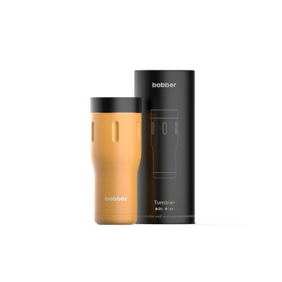 Термос питьевой, вакуумный, бытовой, тм bobber. Объем 0,47 литра. Артикул Tumbler-470 Ginger Tonic-0