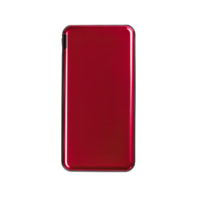 Внешний аккумулятор Forge v.2, металл, 10000mah, красный-1