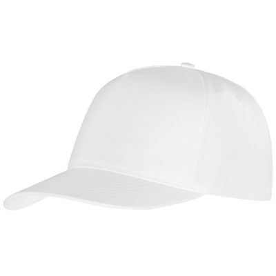 Бейсболка Poly 5-ти панельная, белый (Р)-0