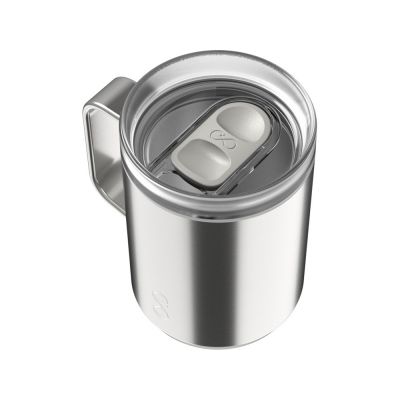 Ocean Bottle дорожная кружка-термос объемом 350 мл - стальной-2