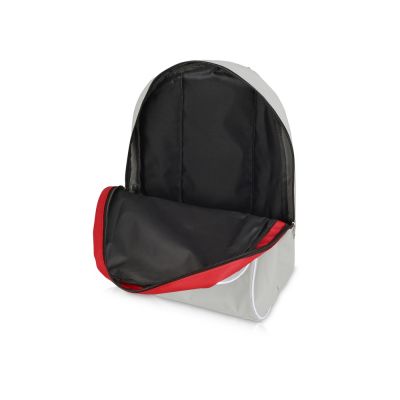 Рюкзак Джек, светло-серый/красный-5