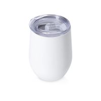 Термокружка Vacuum mug C1, soft touch, 370мл, белый