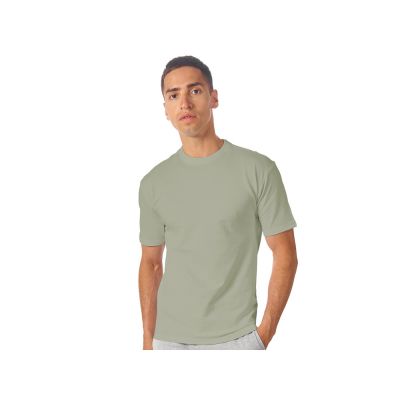 Футболка из френч терри Warsaw унисекс 220гр, оливковый-1