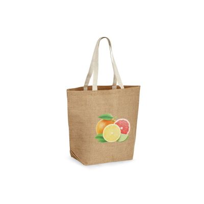 TIZZY. Сумка из джутовой ткани, Натуральный-1