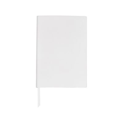 Бизнес-блокнот C1 софт-тач, гибкая обложка, 128 листов, белый-1