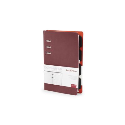 Ежедневник недатированный А5 Firenze, бордовый-0