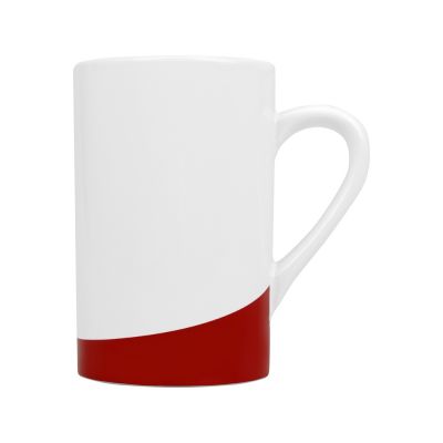 Кружка Мерсер 320мл, белый/красный-1