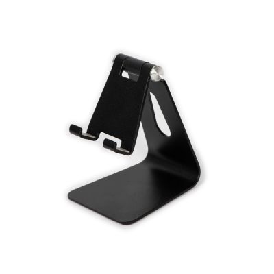 Металлическая подставка для телефона, черный-0