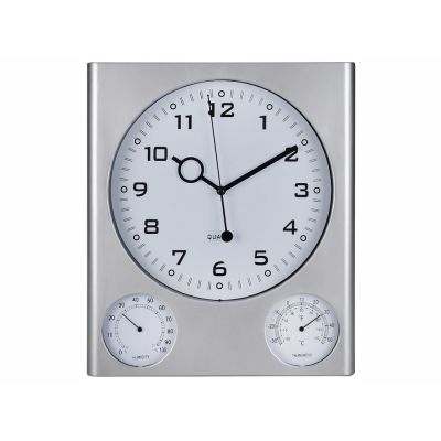 Погодная станция настенная Патерна, серебристый (Р)-3