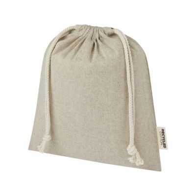 Средняя подарочная сумка Pheebs объемом 1,5 л из хлопка плотностью 150 г/м2, натуральный-0