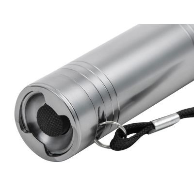 Фонарь с открывалкой Yok, серебристый (P)-2