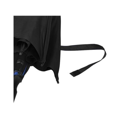 Зонт трость Spark полуавтомат 23, черный/синий-2