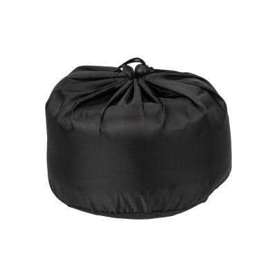 Подушка TORBER, дорожная, с эффектом памяти, тёмно-серая, полиэстер+спандекс-4