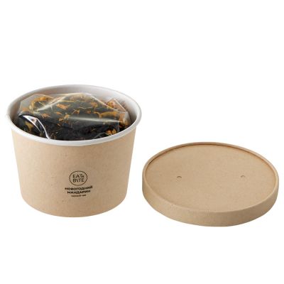 Чай черный Новогодний мандарин в картонном стаканчике, 50 гр.-2