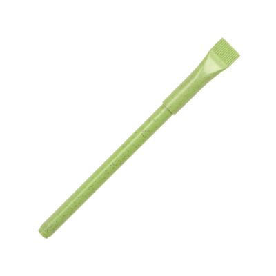 Ручка шариковая из пшеницы и пластика Plant, зеленый-0