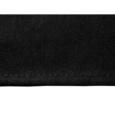 Хлопковый фартук Delight с карманом и регулируемыми завязками, черный-6