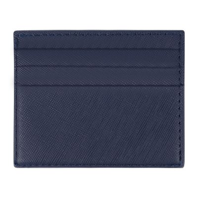 Чехол для карточек и купюр Weekend из ПВХ, темно-синий-4