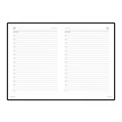 Ежедневник недатированный А5 CAIMAN, коричневый-1