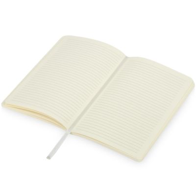 Блокнот Softy 2.0, гибкая обложка A5, 80 листов, белый-1