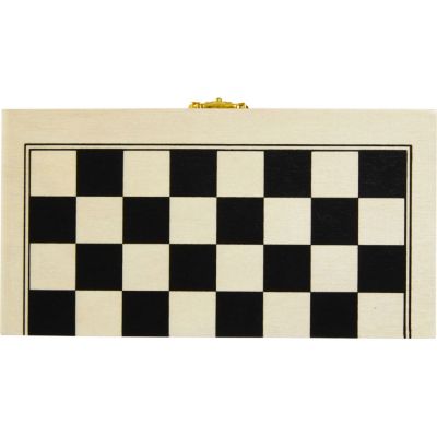 Деревянный шахматный набор King, натуральный-1