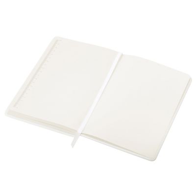 Бизнес-блокнот C2 софт-тач, твердая обложка, 128 листов, белый-4
