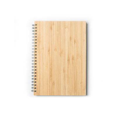 Набор GALA: блокнот А5, ручка шариковая, бамбук, бежевый-4