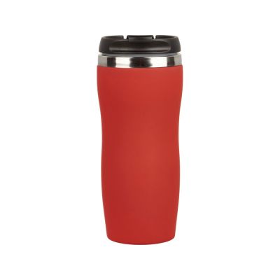 Термокружка Double wall mug C1, soft touch, 350 мл, красный-2