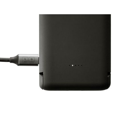 Беспроводной внешний аккумулятор с подсветкой лого и подставкой Magflash, 10000 мАч, 15 Вт, черный-15