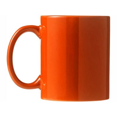 Кружка керамическая Santos, оранжевый-1