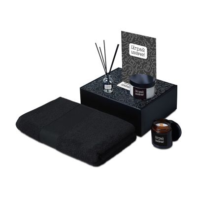 Подарочный набор Re:y. Care с полотенцем, солью для ванны и диффузором-0