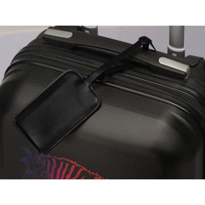 Багажная бирка из PU Fabrizio, черный-2