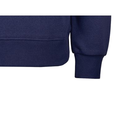 Толстовка с капюшоном оверсайз Lisbon унисекс, темно-синий-15